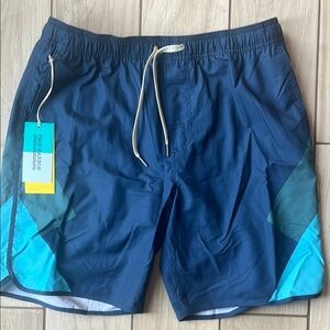 Men's Blue Swim Shorts